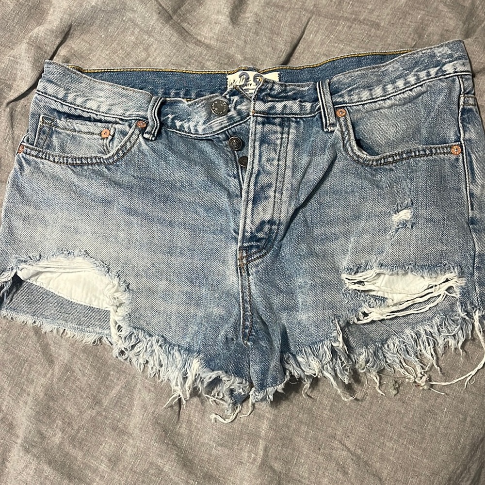 Size 29 free people Jean shorts NEW